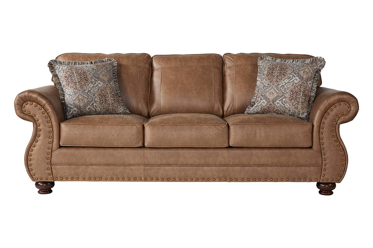 Jetson Ginger Sofa and Loveseat