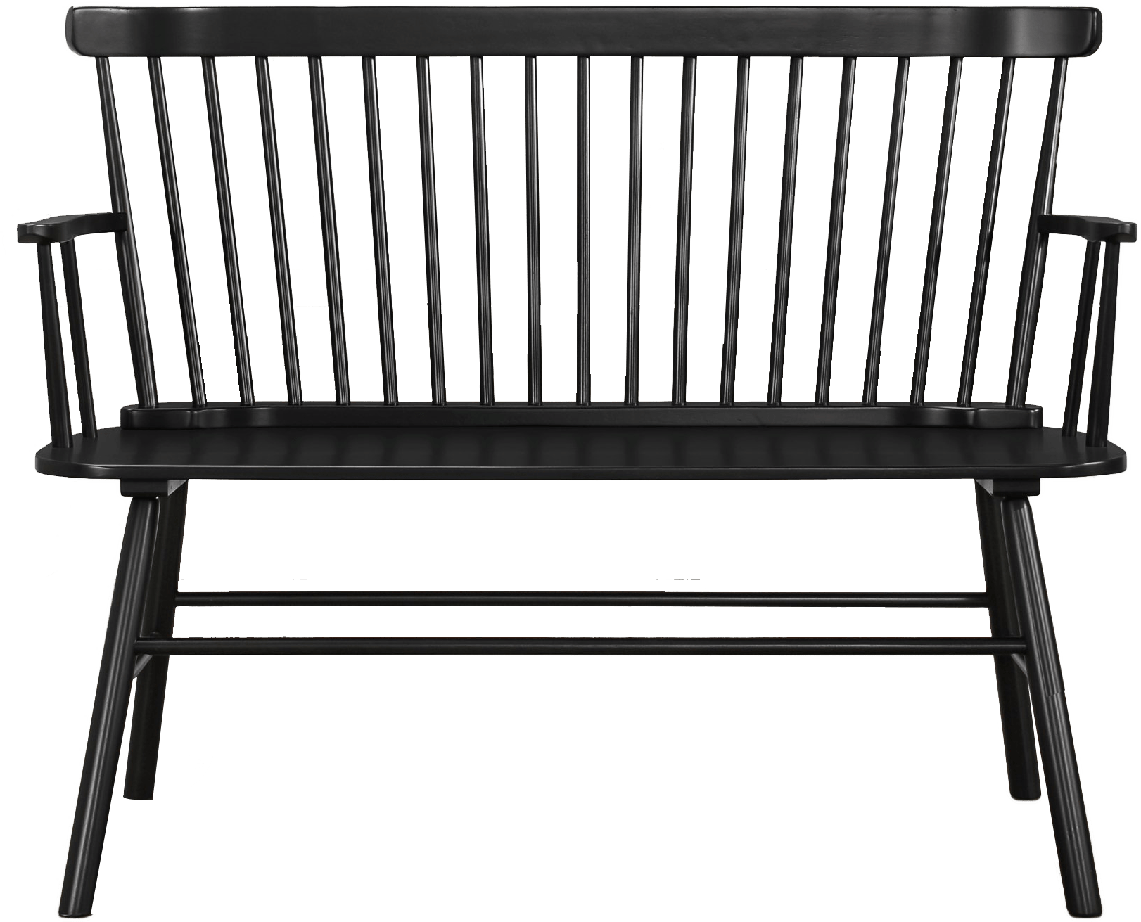 Jeremiah Black Accent Bench