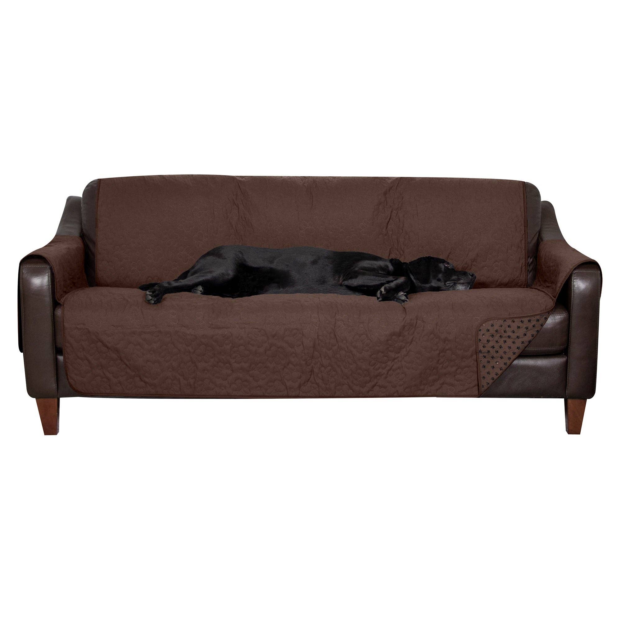 Non-Skid Back Waterproof Furniture Protector: Sofa / Gray