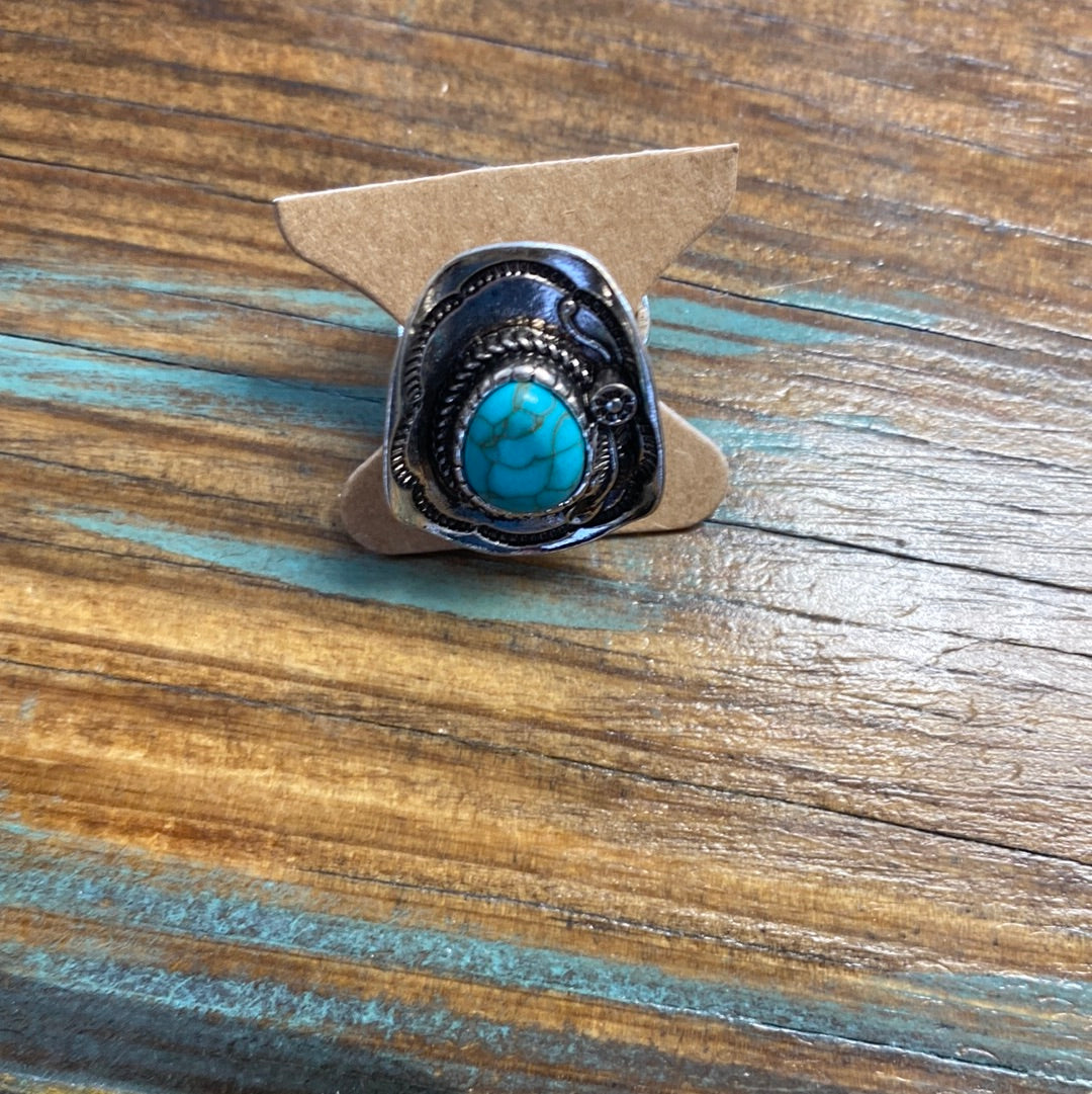 Large western ring
