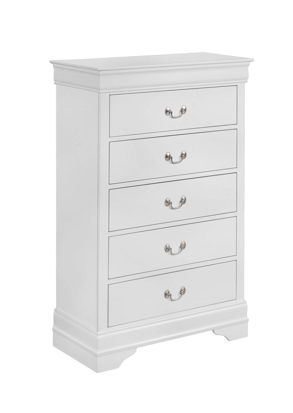 White King Size Sleigh Bedroom Set