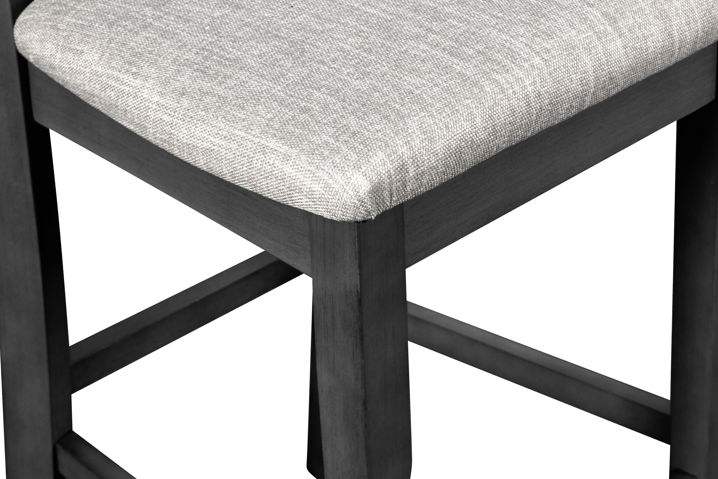 Gray Starburst Counter Dining Set