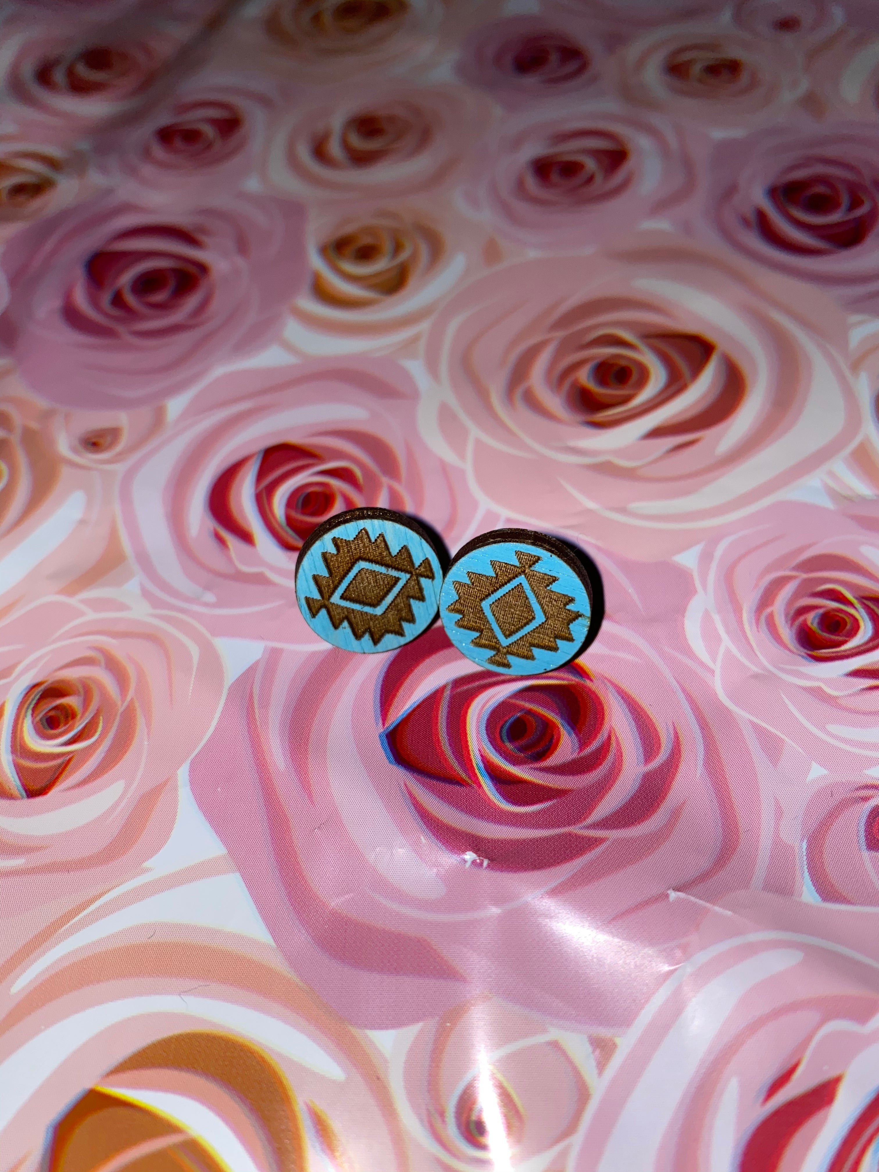 Laser Engraved Earrings and Accessories