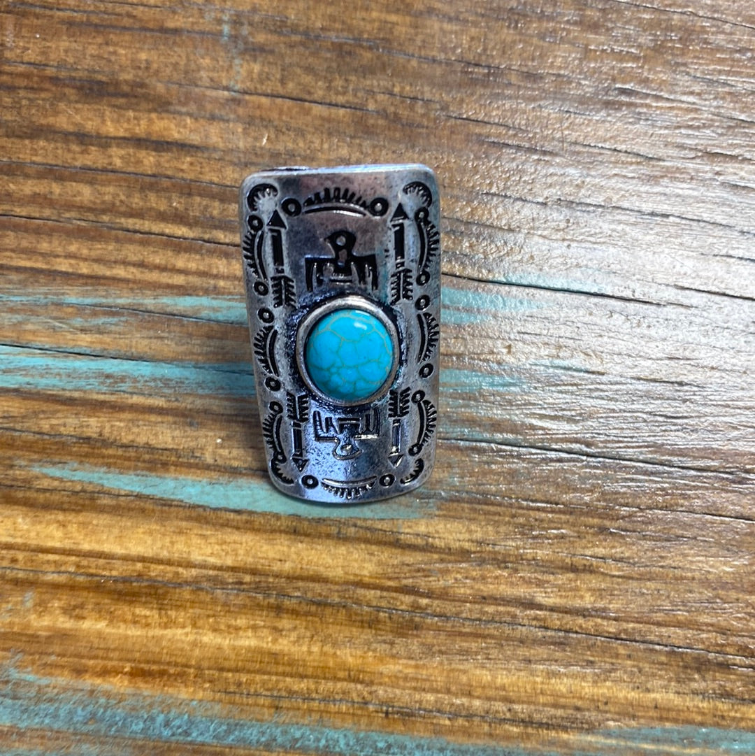 Large western ring