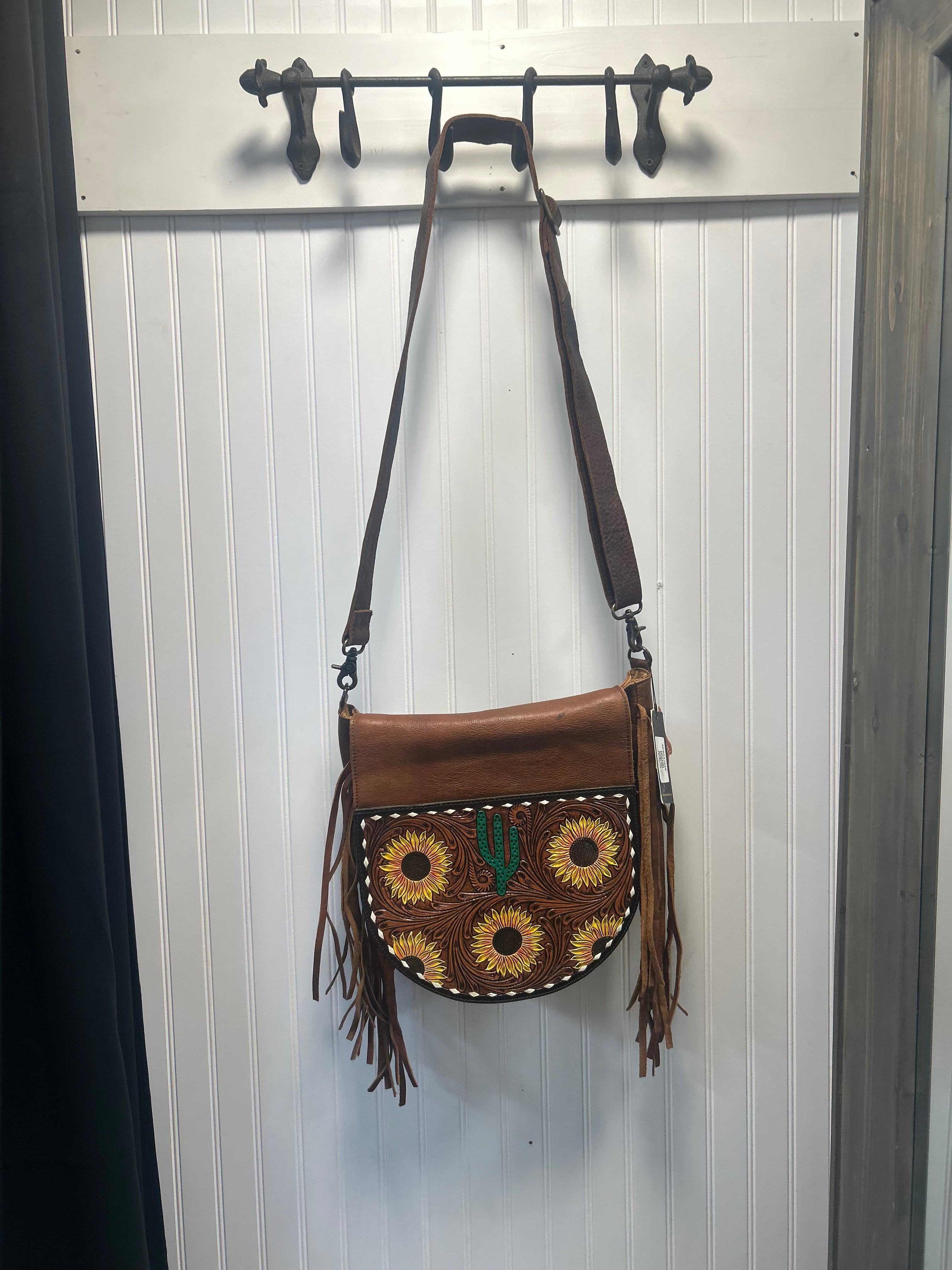 AMERICAN DARLING SUNFLOWER CACTUS PURSE