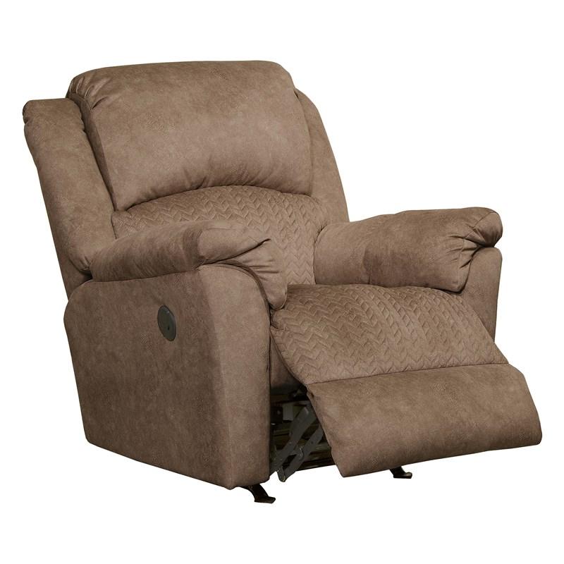 Tan USB Power Rocker Recliner