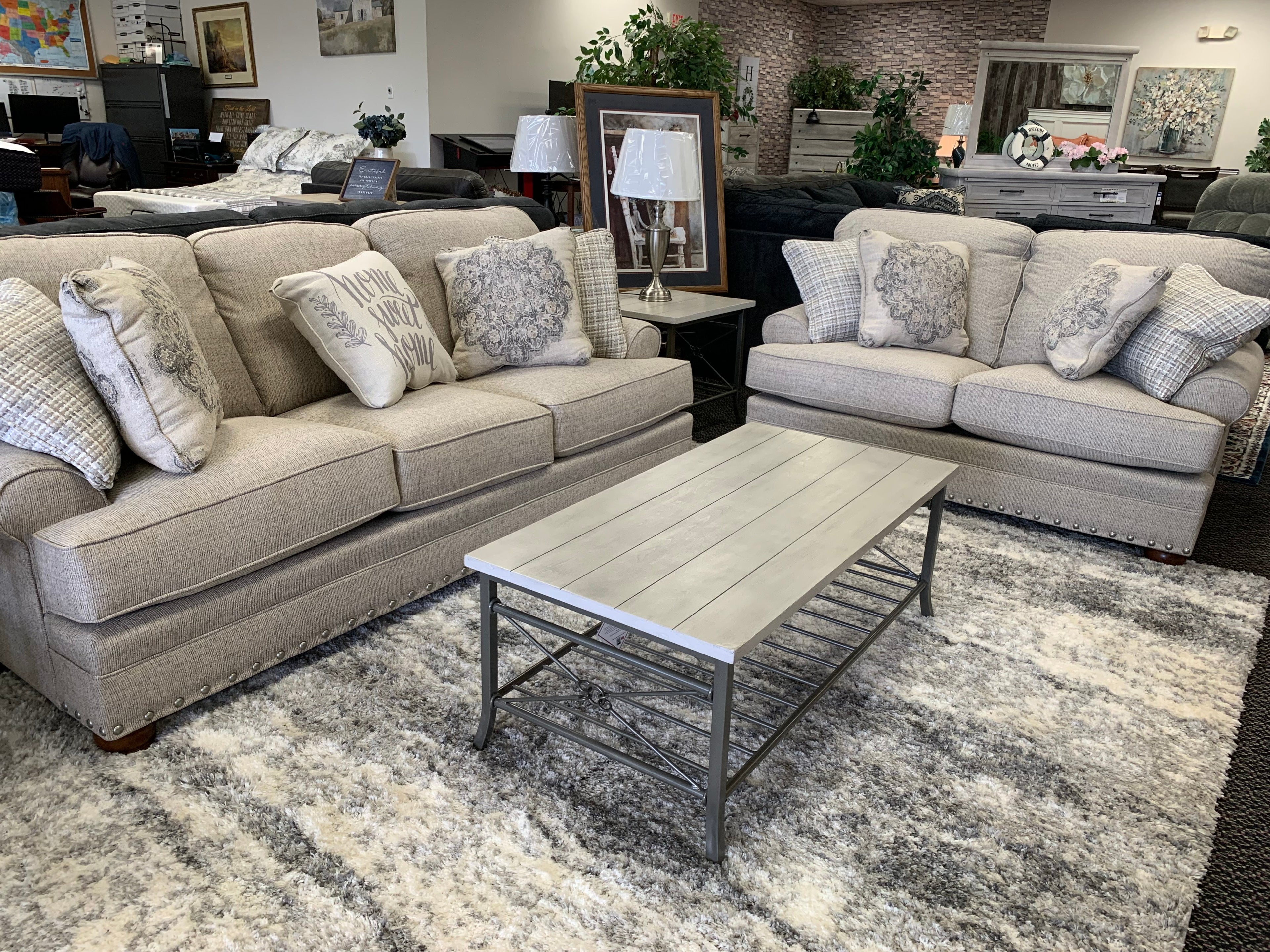 Home Sweet Home Sofa and Loveseat