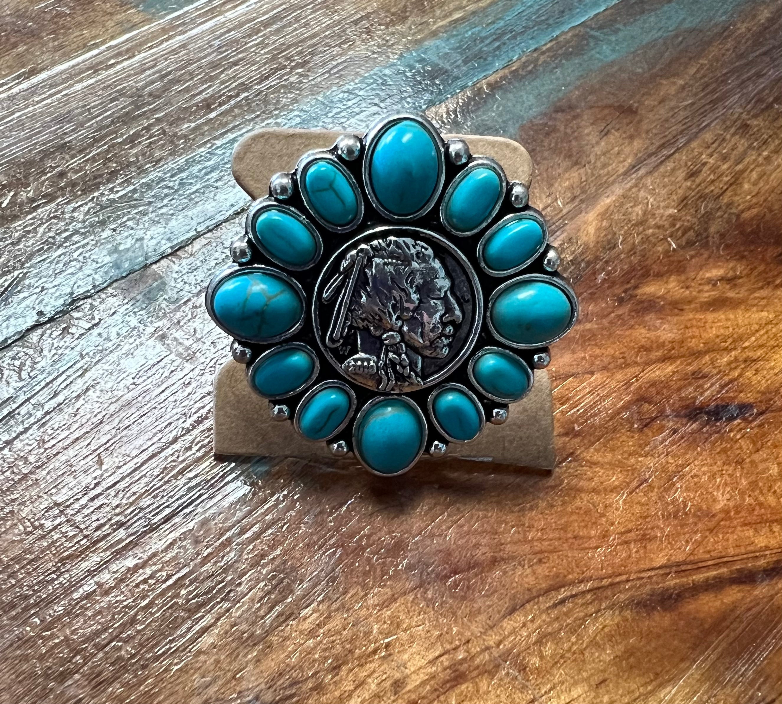 Large western ring