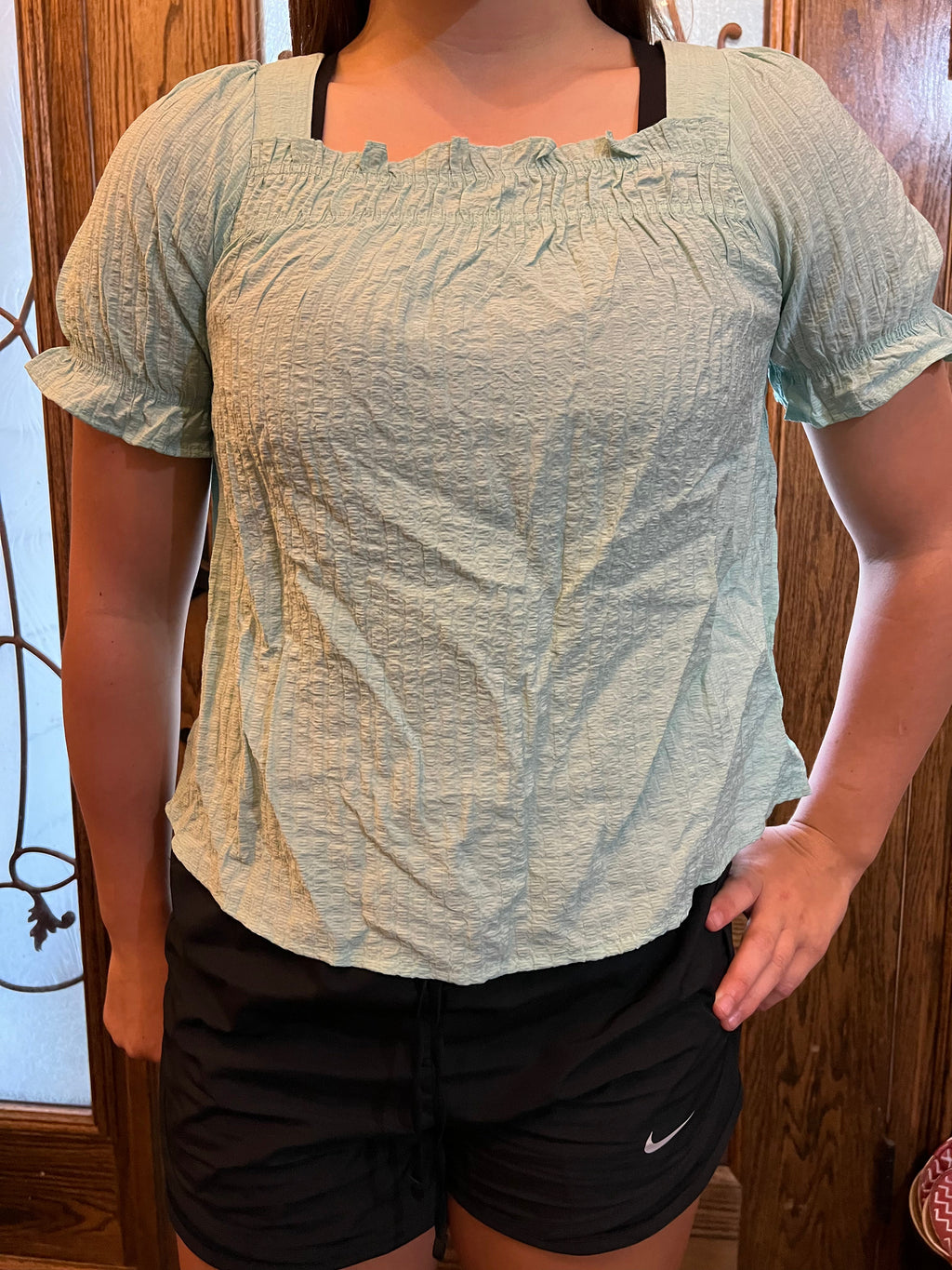 THE POPPY SMOCKED TOP