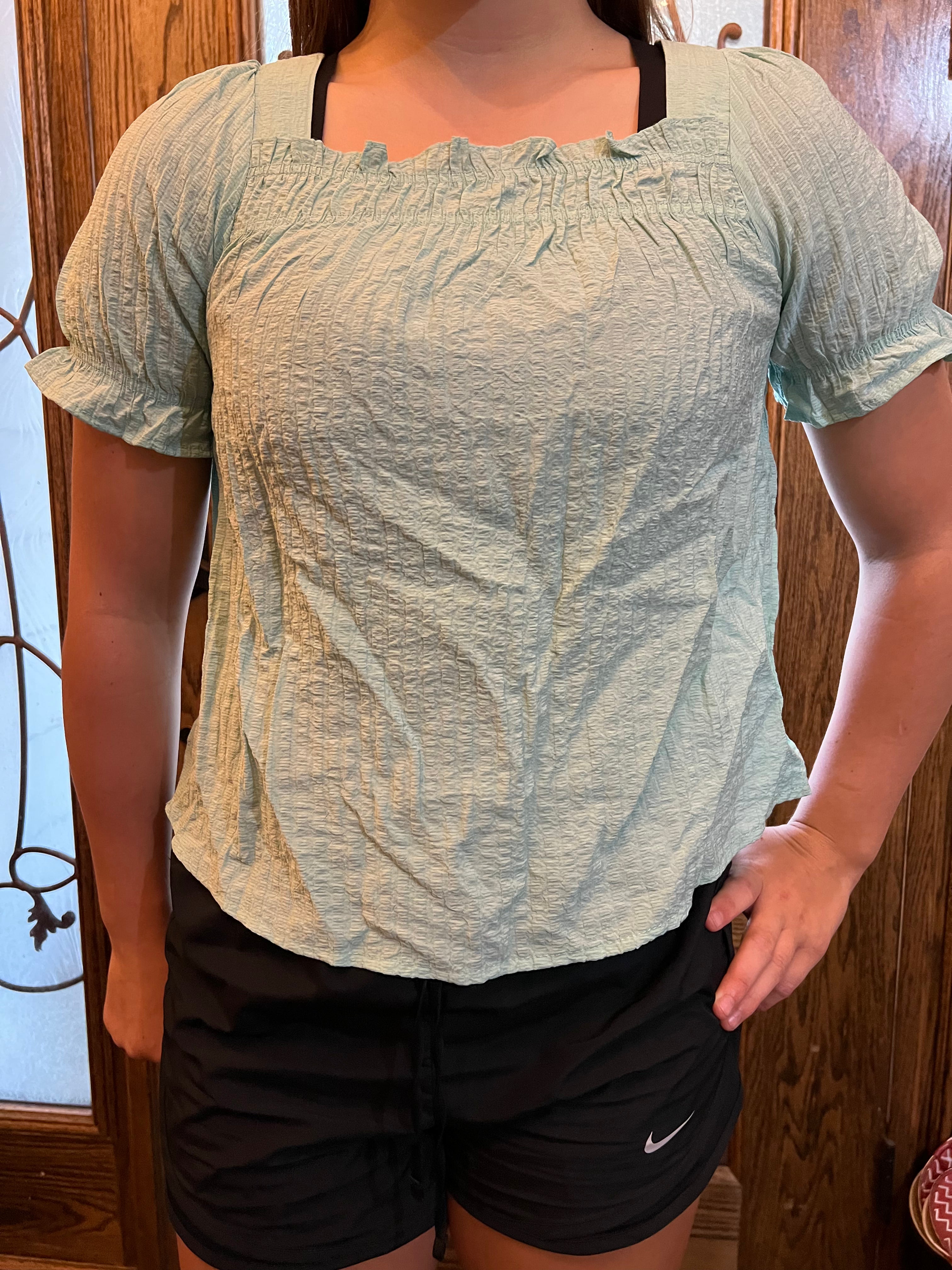 THE POPPY SMOCKED TOP
